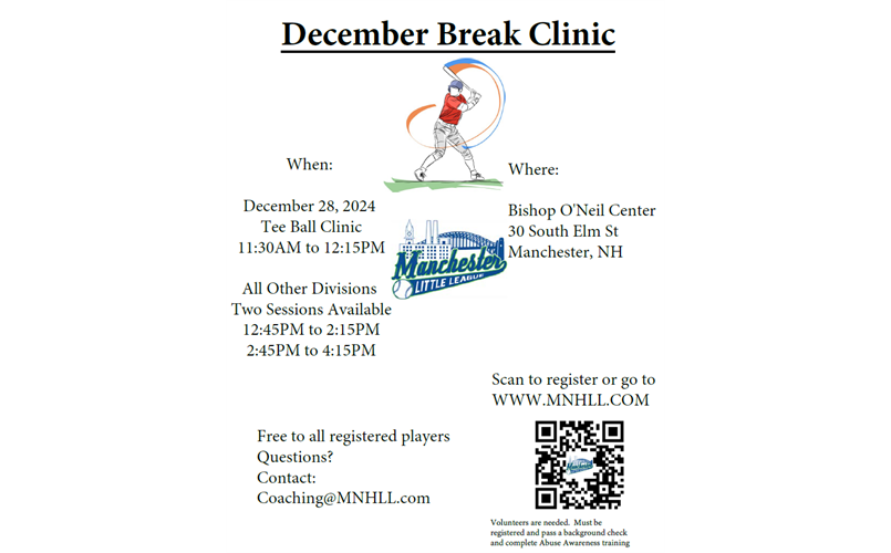 December Clinics!